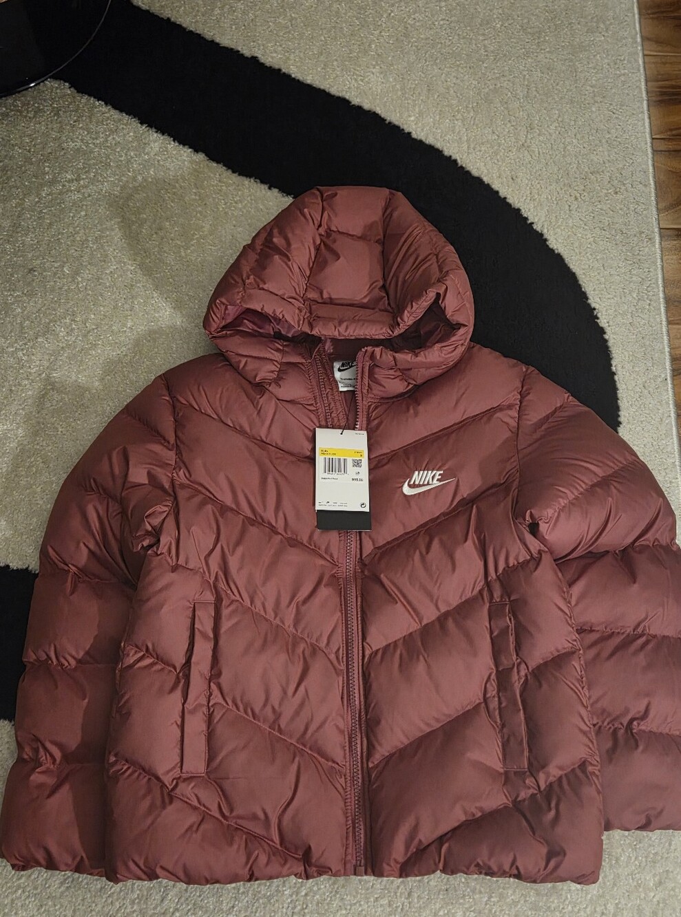 KID'S NIKE THERMAL FIT LOOSE FIT PUFFER JACKET SZ SMALL